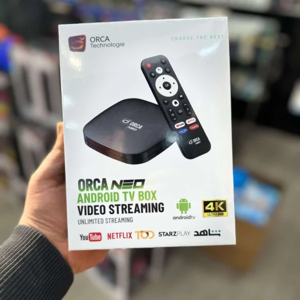 Box Android ORCA NEO 4Go RAM 16Go ROM – Puissance et fluidité.