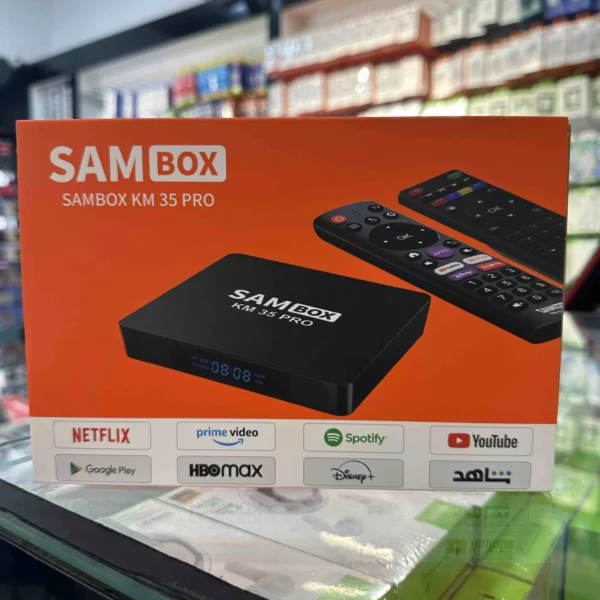 Box TV Android SAMBOX KM35 Pro – Compacte et performante
