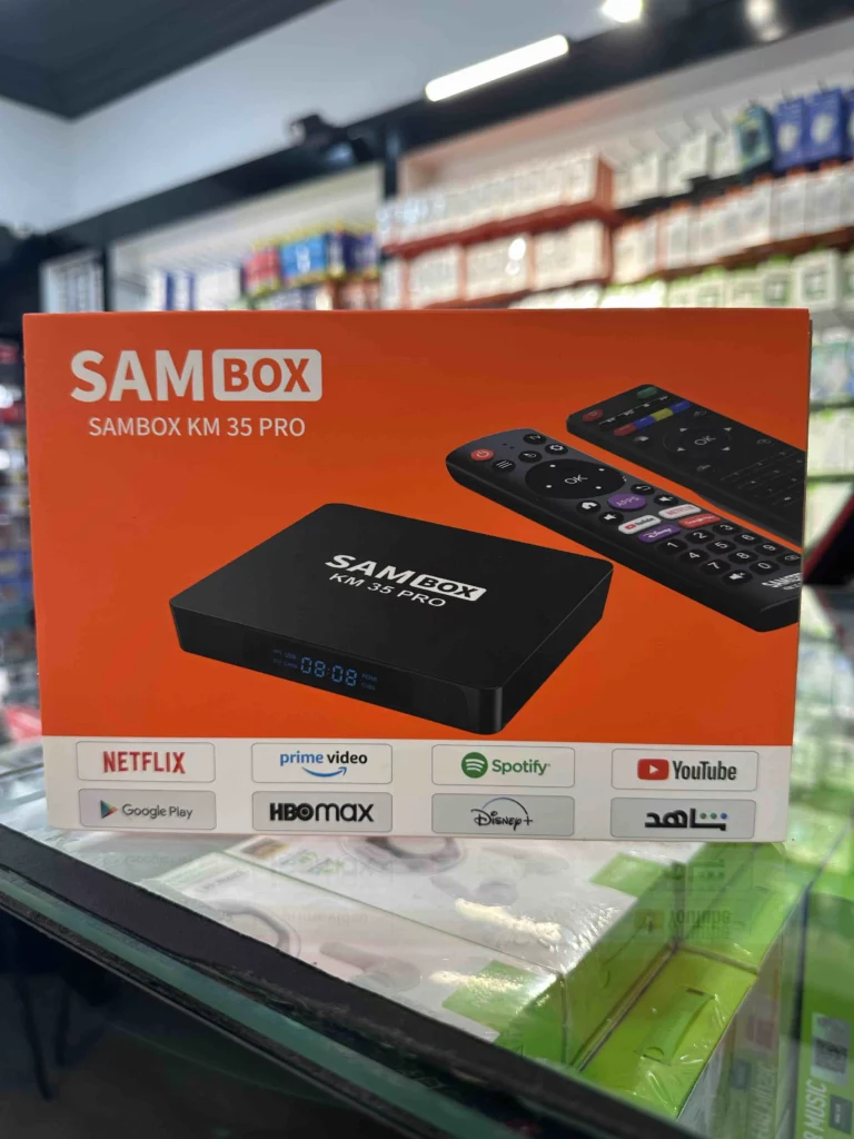 Box TV Android SAMBOX KM35 Pro – Compacte et performante