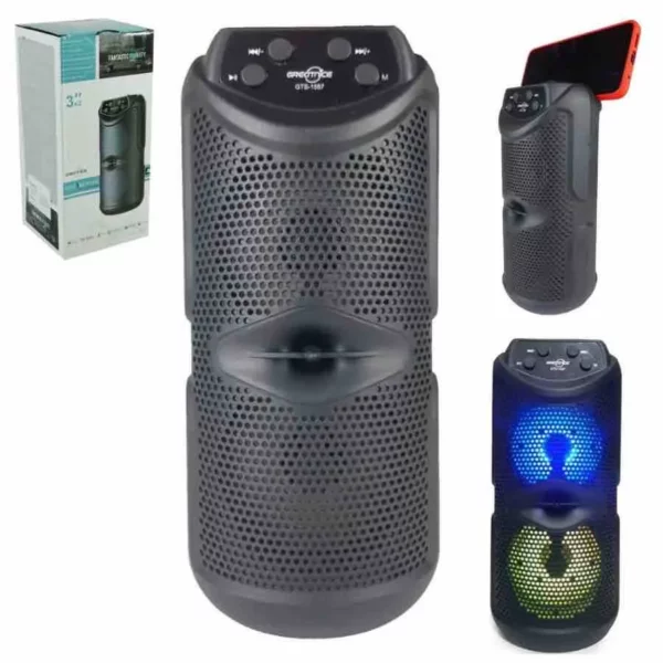 GTS-1557 | Enceinte Bluetooth 10W avec LED