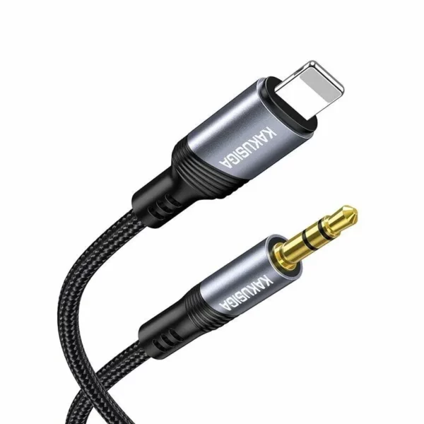 Câble audio Kakusiga KSC-894 Lightning vers Jack 3.5mm.