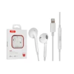 XO EP13 écouteurs Lightning pour iPhone blanc.