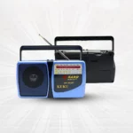 Radio FM AM Bluetooth rechargeable RD-302BT vue de face.