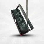 Commandes et boutons de la radio FM AM RD-302BT.