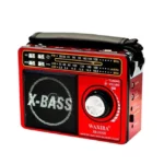 Ports USB, carte SD et entrée TF de la radio Xbass XB-282BT.
