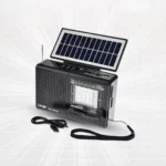 Design portable de la radio solaire Bluetooth NS-1587BT.