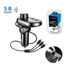 MP3 Bluetooth Q15 avec 3 câbles de charge inclus.