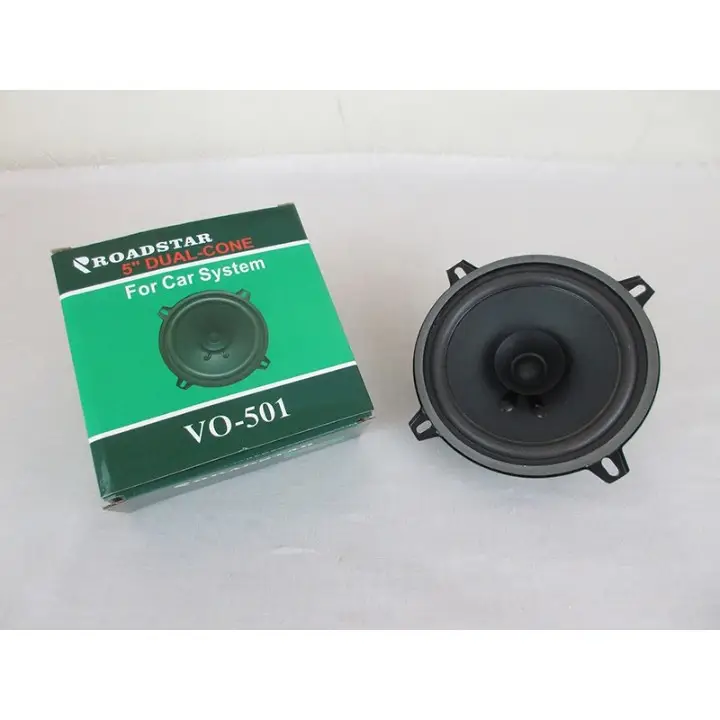 roadstar-vo-501-haut-parleur-voiture-5-pouces ROADSTAR VO-501 haut-parleur voiture coaxial 5 pouces audio puissant.
