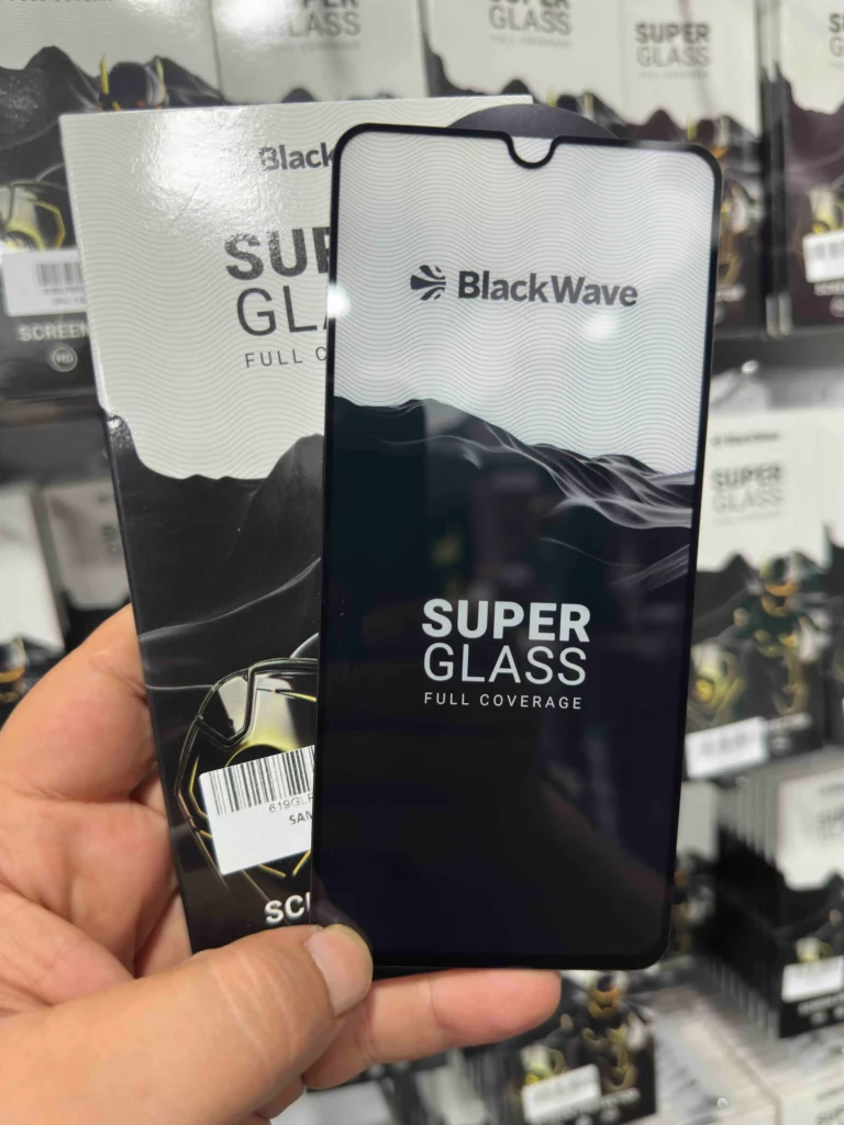 Verre trempé Samsung iPhone Blackwave.