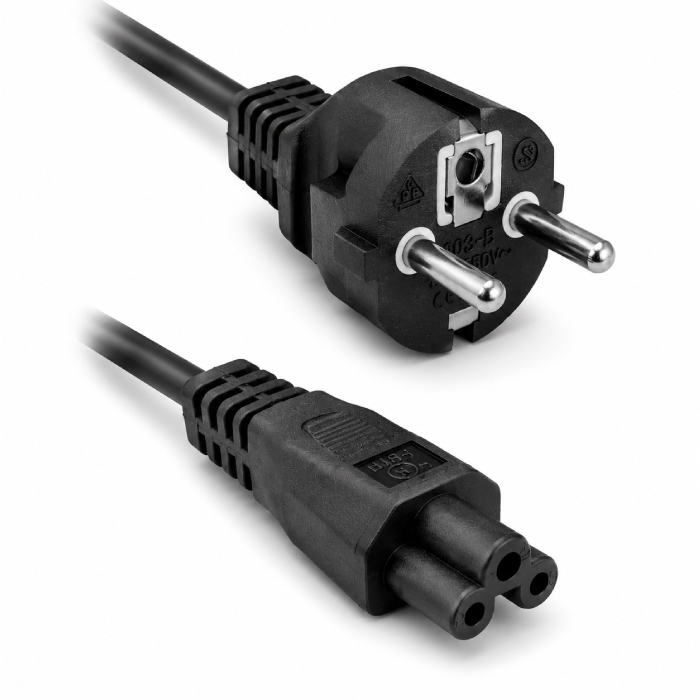Câble d’Alimentation PC Portable IEC C5 – 1.8 m