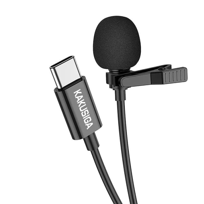 Micro-Cravate Type-C KAKUSIGA KSC-763 – Compatible Android & iPhone 15 – Câble 2 Mètres