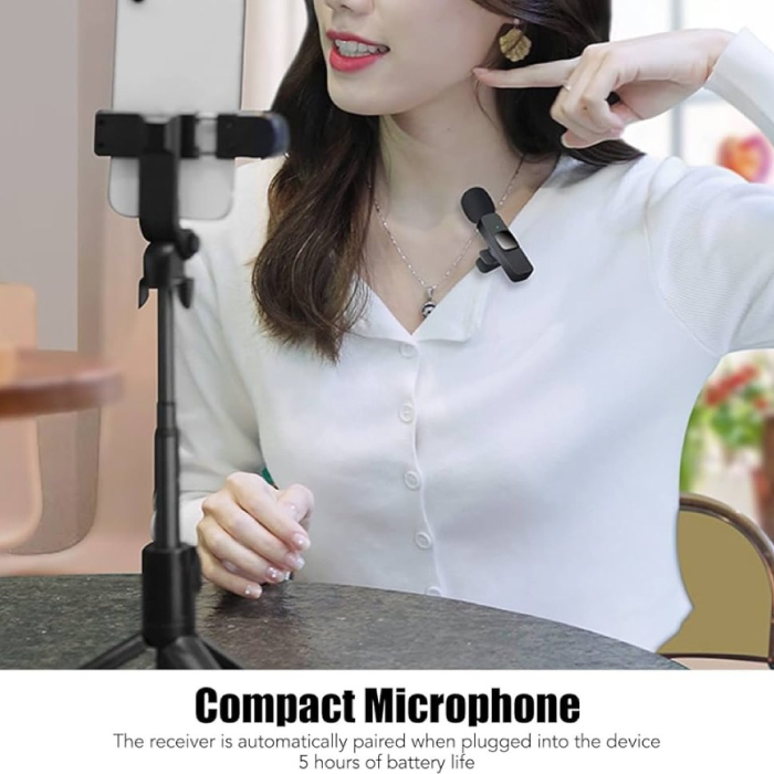 Microphone Sans Fil K9 2-en-1 Type-C & iPhone – Image 3