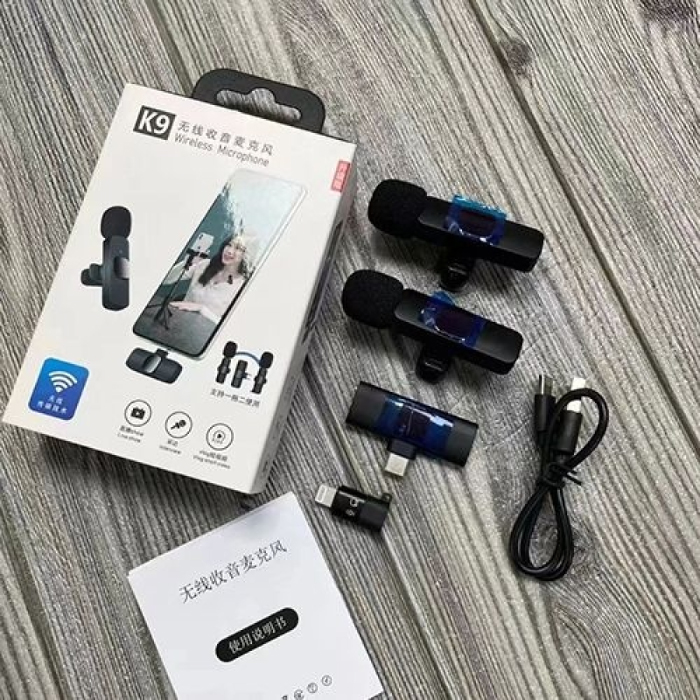 Microphone Sans Fil K9 2-en-1 Type-C & iPhone – Image 4