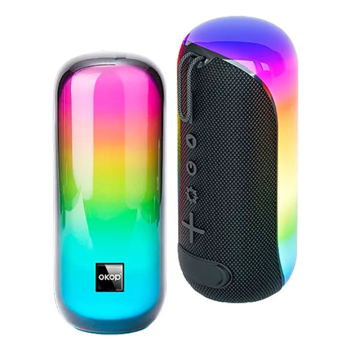Enceinte Bluetooth Portable OKOP KP-567 RGB – Image 3