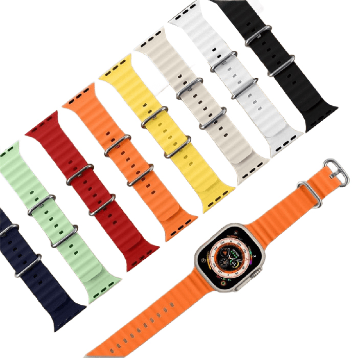Bracelet Océan pour Apple Watch Ultra avec Boucle de Verrouillage