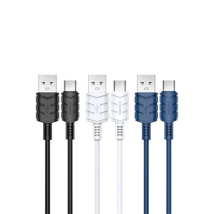 Câble KAKUSIGA KSC-716 USB vers USB Type-C 3A Charge Rapide 2M
