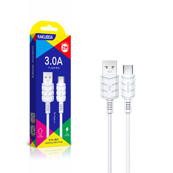Câble KAKUSIGA KSC-716 USB vers USB Type-C 3A Charge Rapide 2M – Image 5
