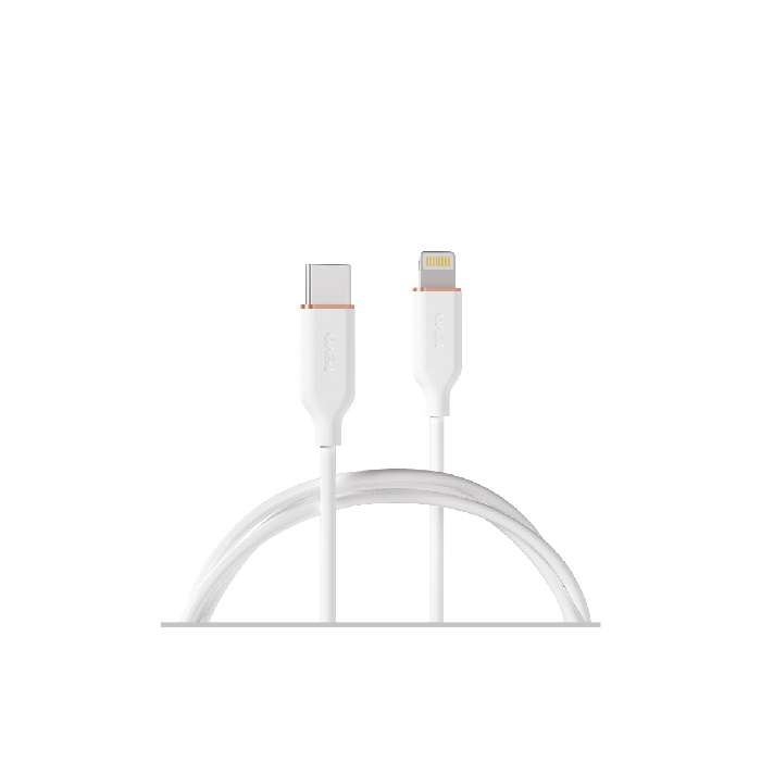 Câble USB-C vers Lightning RC04CL Revo – Power Delivery PD 27W – Finition Aluminium & Silicone Soft-Touch – 100cm