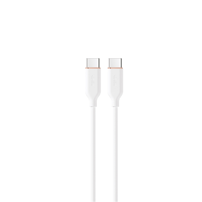 Câble USB-C vers USB-C RC04CC Revo – Power Delivery PD 100W – Finition Aluminium & Silicone Soft-Touch – 100cm