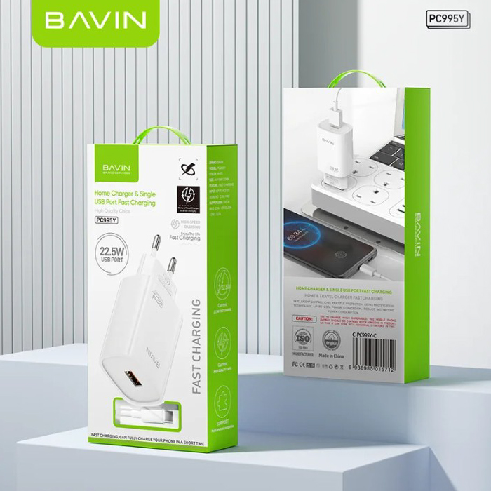 Chargeur Super Rapide BAVIN USB-C 22.5W – Image 4