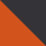 Noir Charbon / Orange