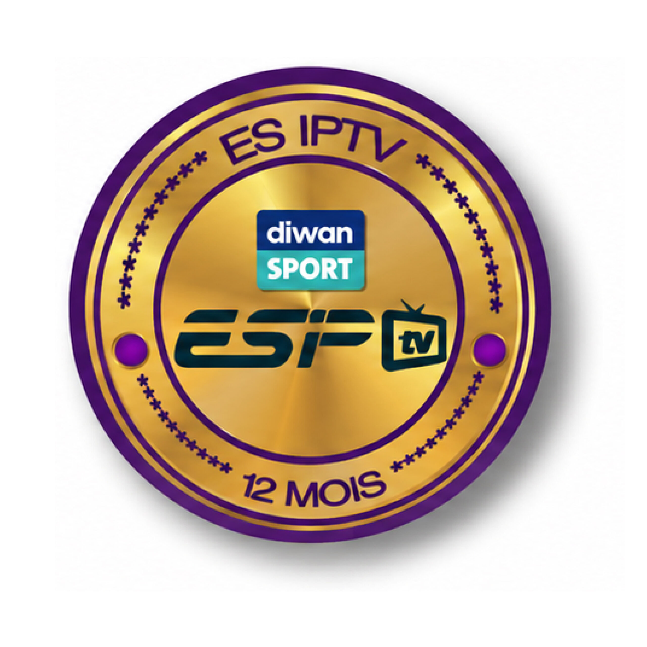 Abonnement ES IPTV + DIWAN – 12 Mois