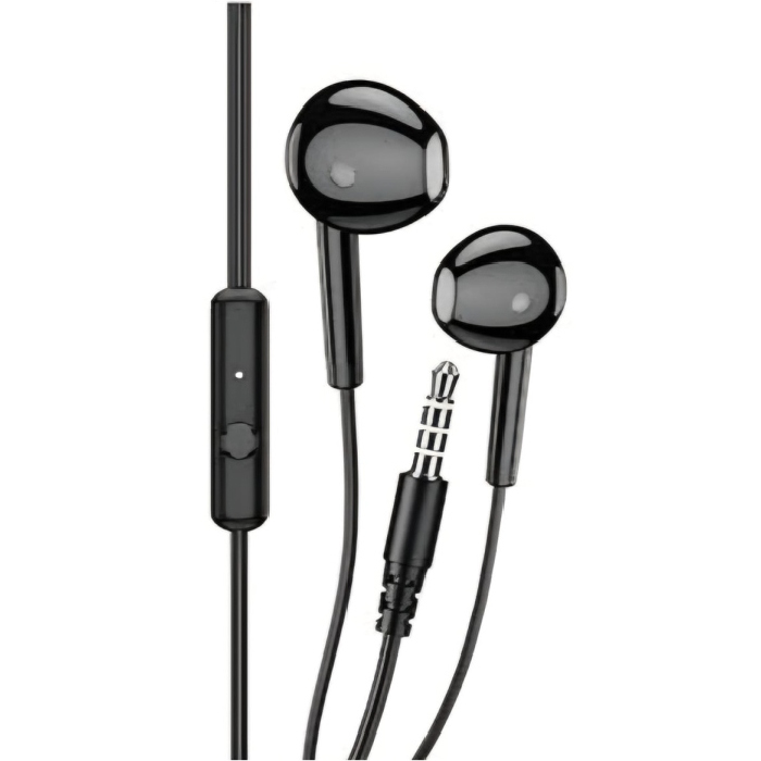 Écouteurs Filaires KAKUSIGA KSC-1301 Jack 3.5 mm avec Microphone