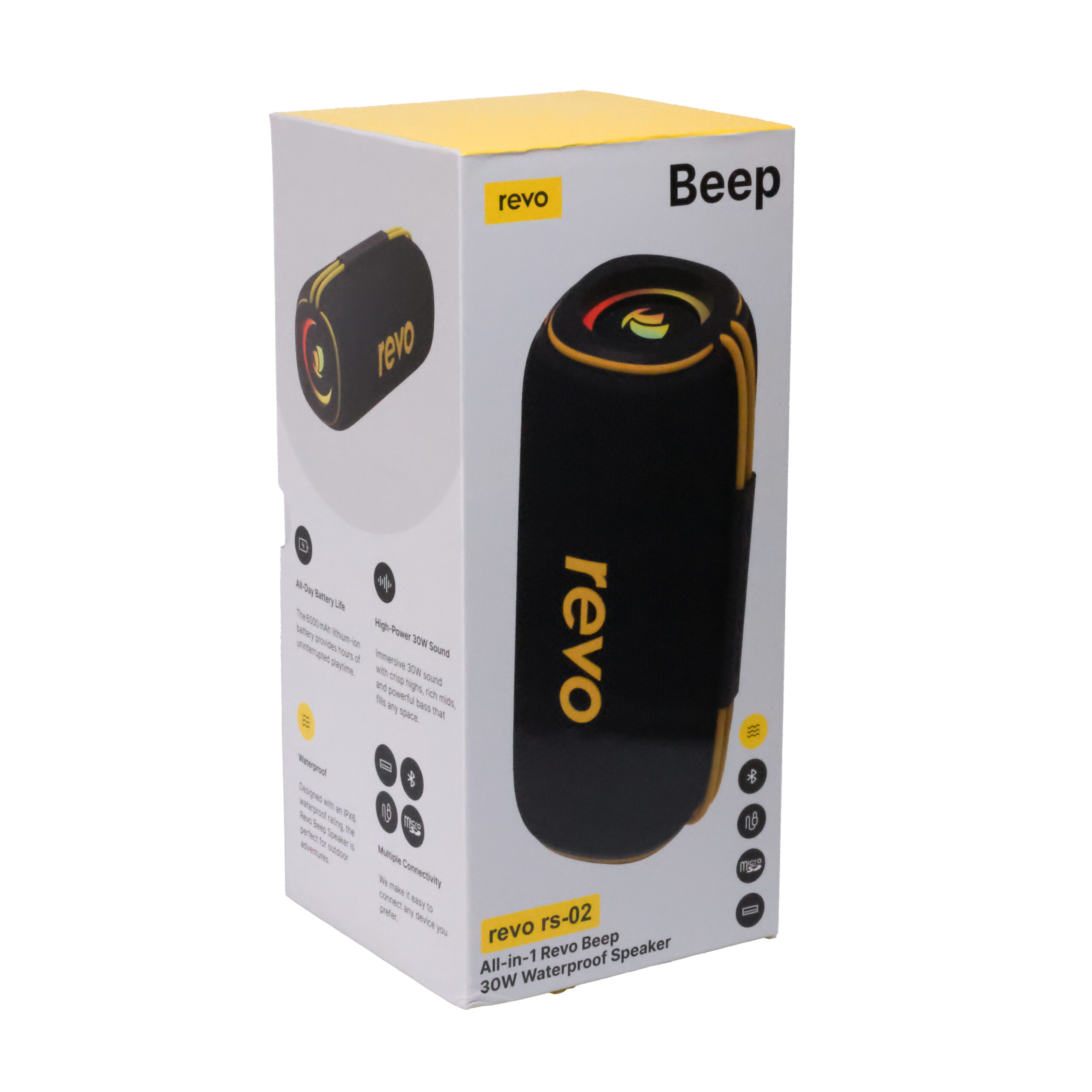 Enceinte Bluetooth Nomade 30W – Revo Beep RS02 All-in-1 – Image 2