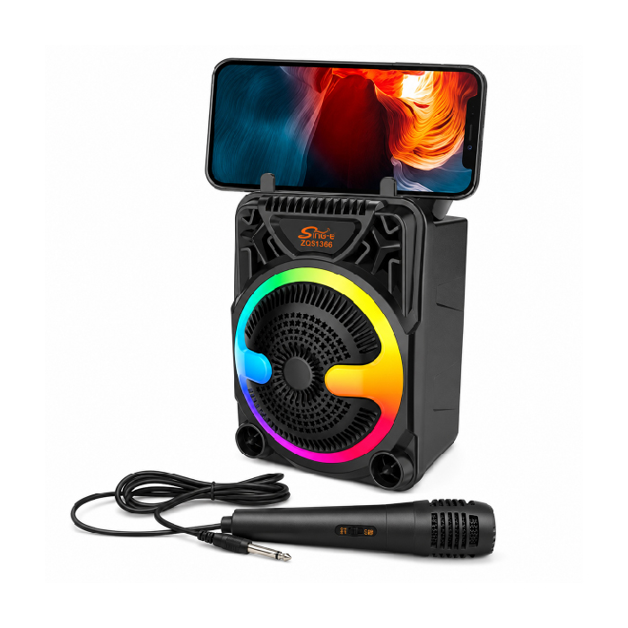 Enceinte Bluetooth Portable SING-E ZQS1366 5.0 avec LED RGB