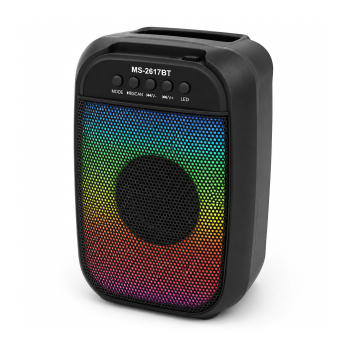 Enceinte Bluetooth Portable MS2617BT 8W avec Haut-Parleur 4 Pouces