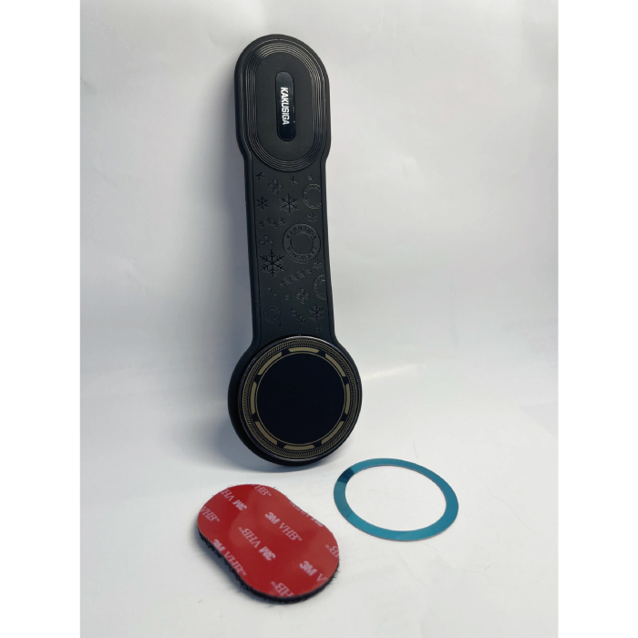 Support Téléphone Magnétique de Voiture KAKUSIGA KSC-1505 – Aluminium Souple – Image 4