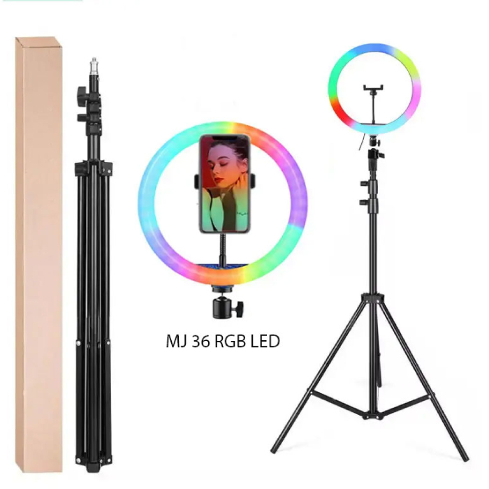 Soft Ring Light MJ36 RGB 36 cm – Image 3