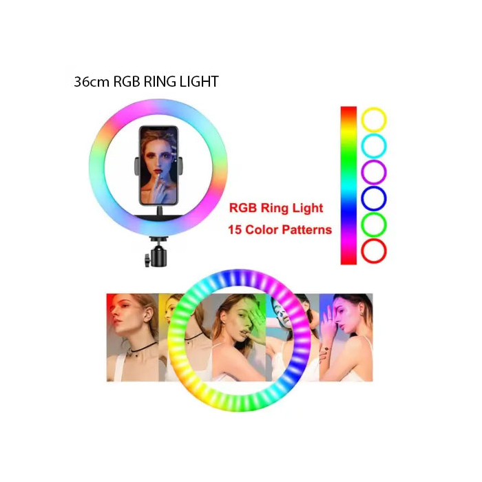 Soft Ring Light MJ36 RGB 36 cm – Image 4