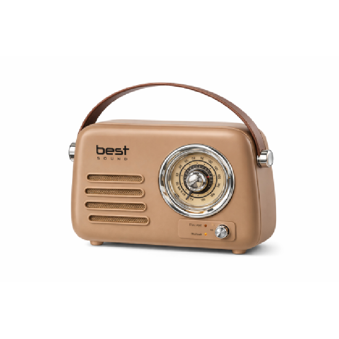 Radio Portable Nostalgie Bluetooth BEST SOUND avec USB, Carte Mémoire et FM – Image 2