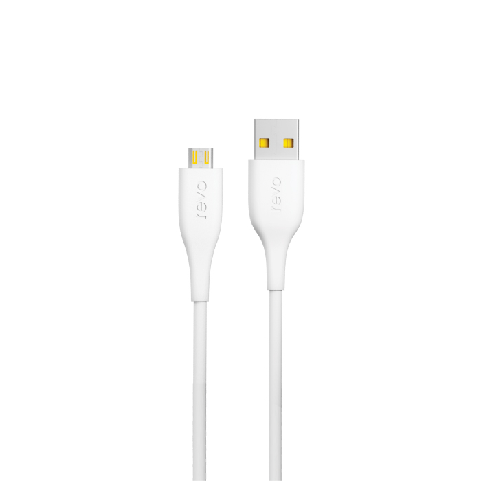 Câble Micro-USB vers USB – Charge Stable 2A & Synchro 480 Mbps – 100cm - Revo RC01M