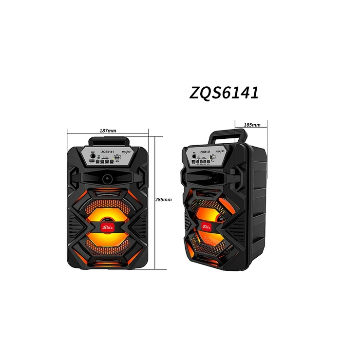 Enceinte Karaoké Bluetooth Portable SING-E ZQS6141 6,5 Pouces – Image 3
