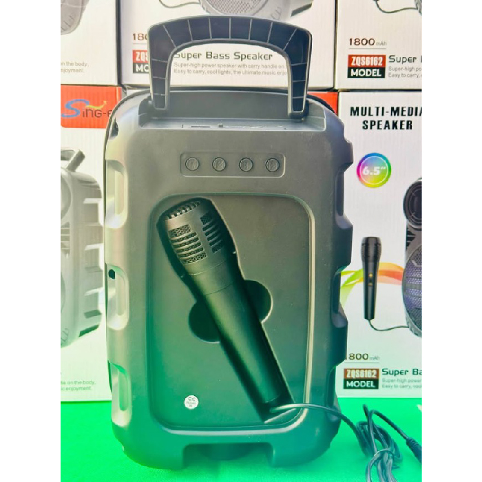 Enceinte Bluetooth Portable SING-E ZQS6162 avec LED RGB et Fonction Karaoké – Image 5