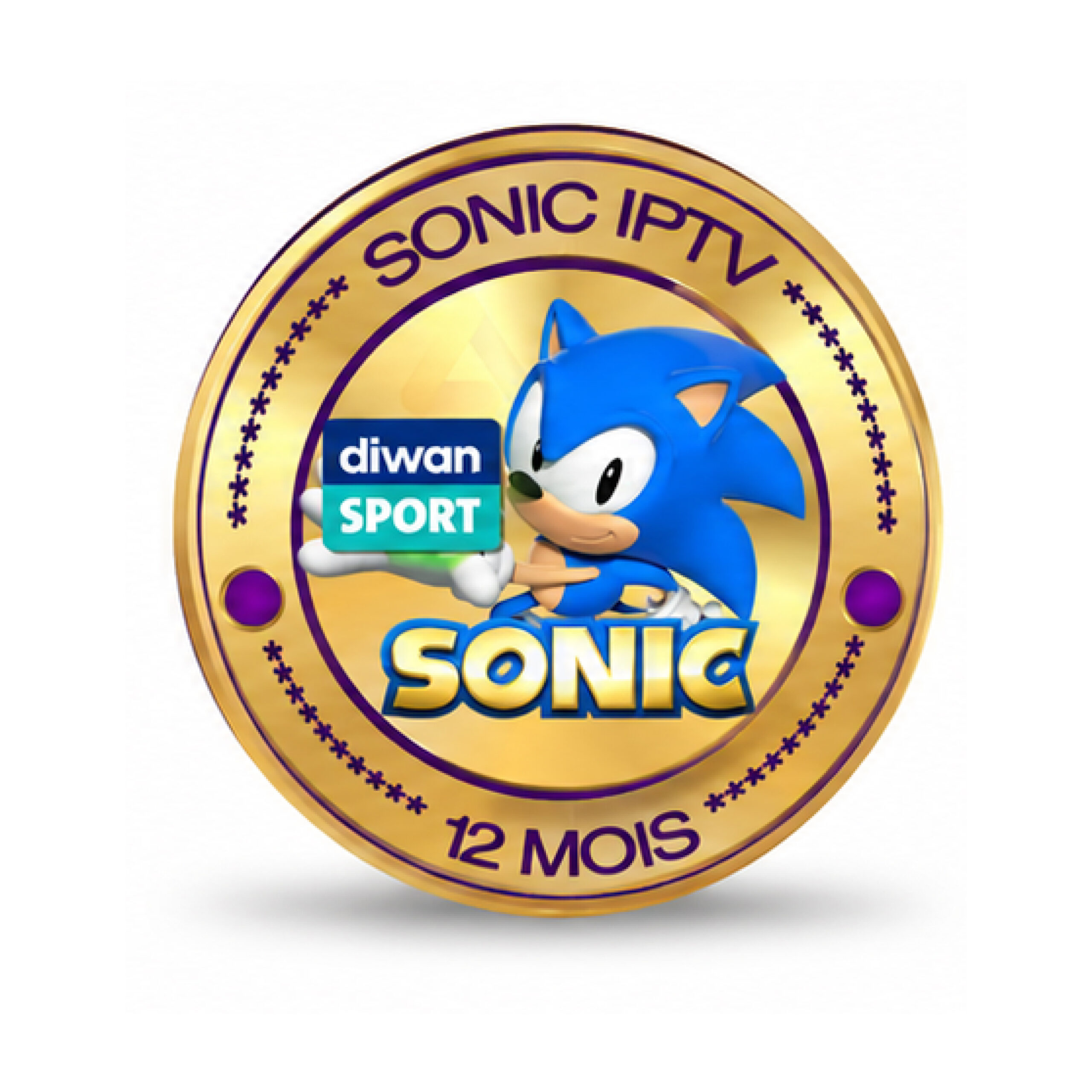 Abonnement SONIC IPTV + DIWAN – 12 Mois
