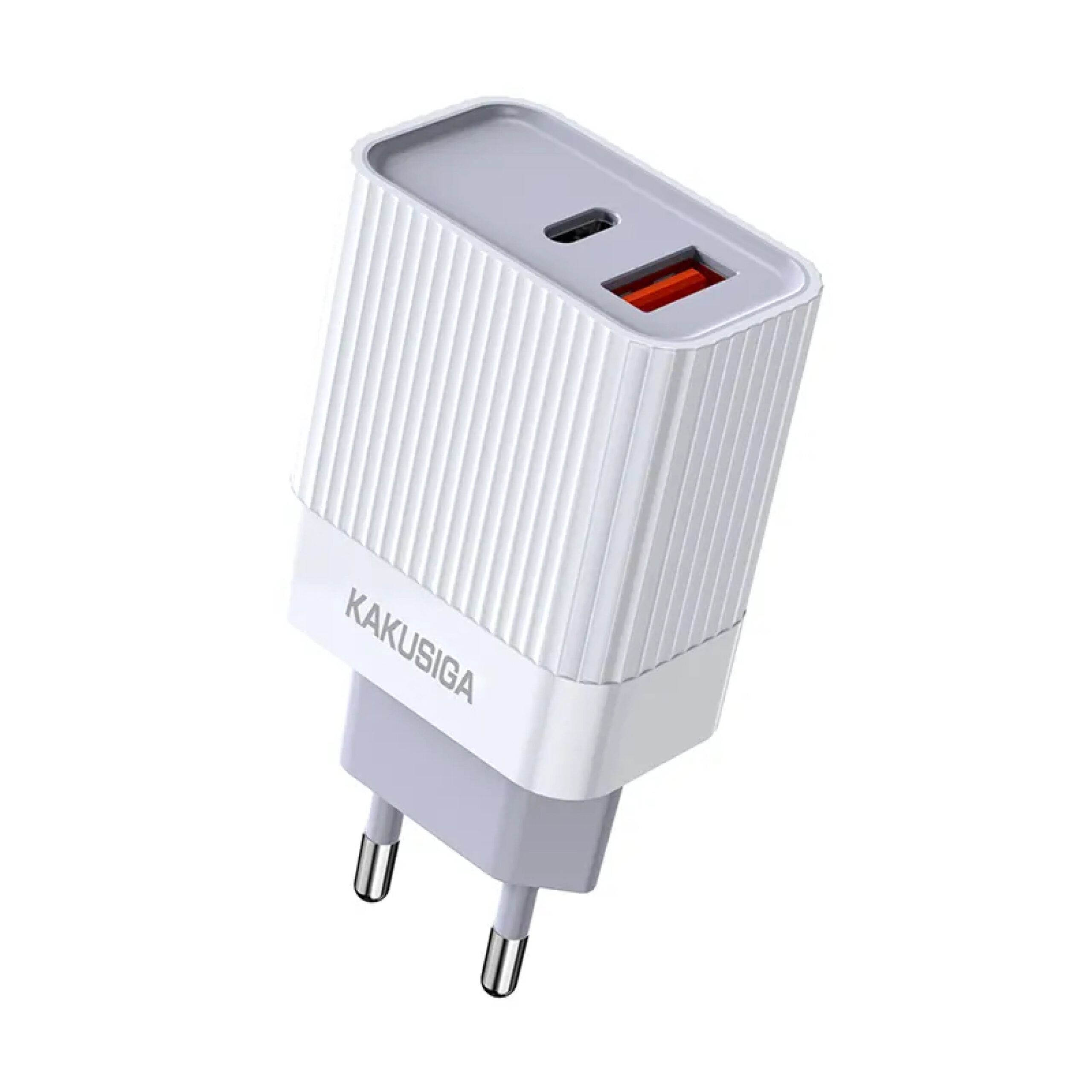 Chargeur Intelligent KAKUSIGA KSC-501 Double Port PD 25W + QC 3.0