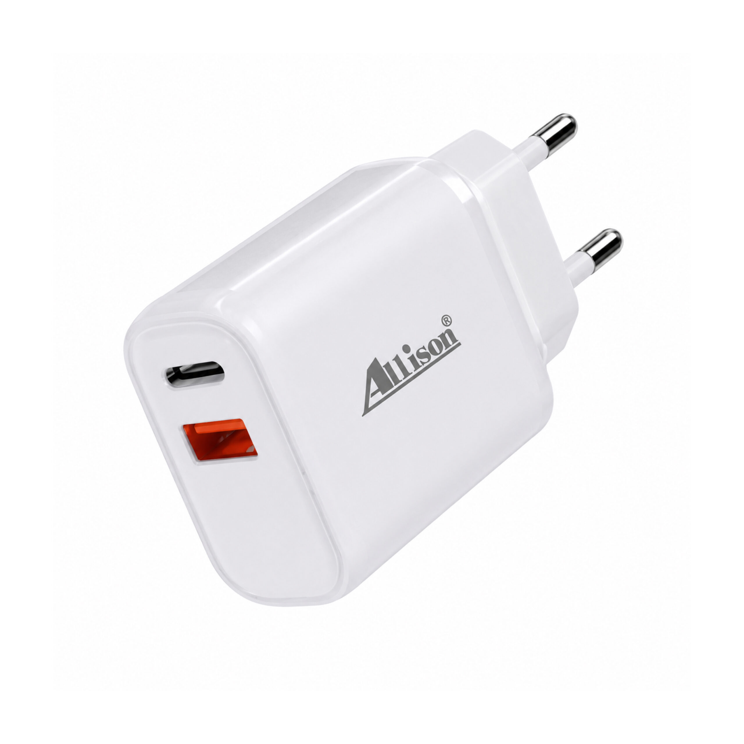 Chargeur Rapide ALLISON 45W USB-C PD + USB-A QC 3.0