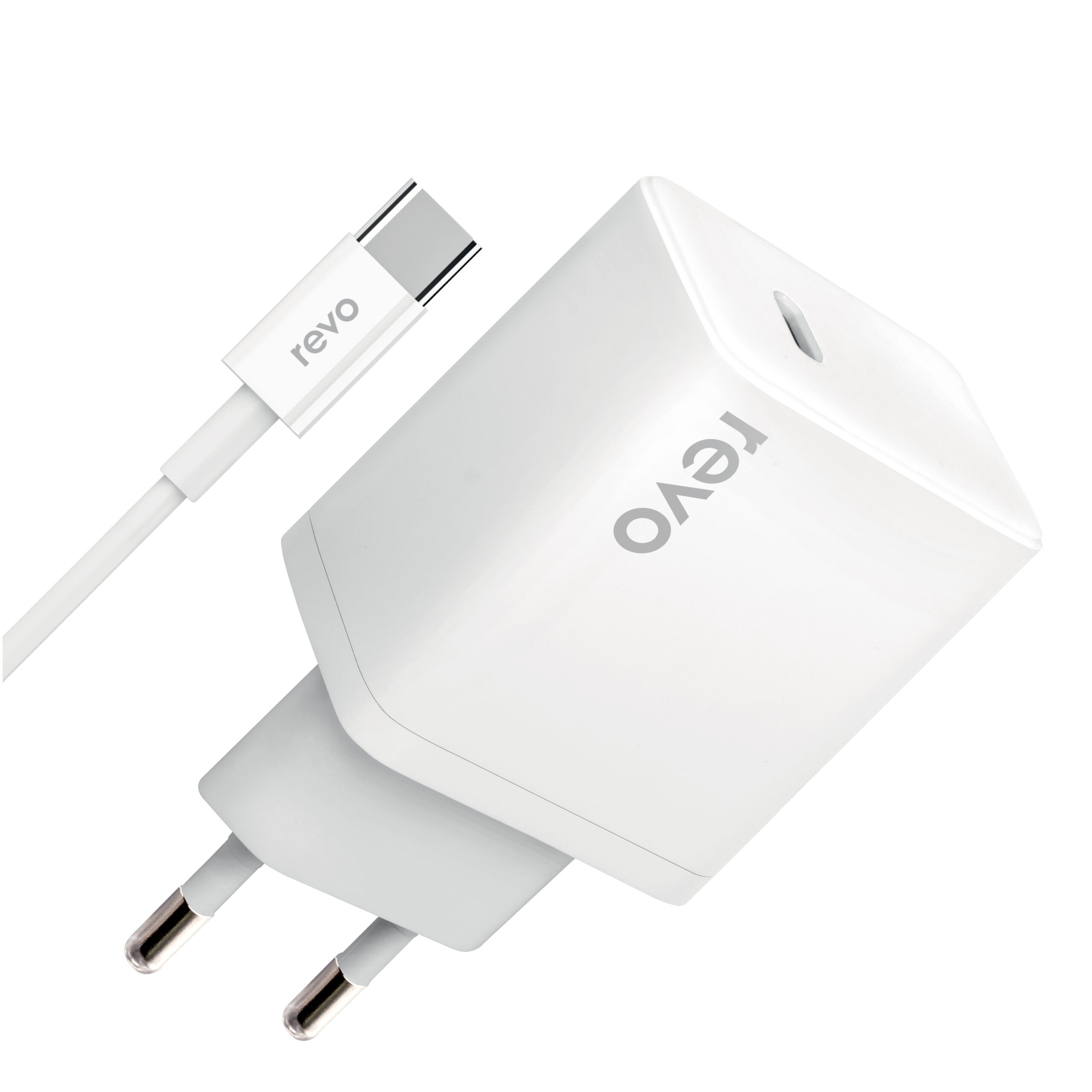 Chargeur Secteur USB-C 20W & Câble 27W Revo RA03CC – Pack Performance Ultime Power Delivery