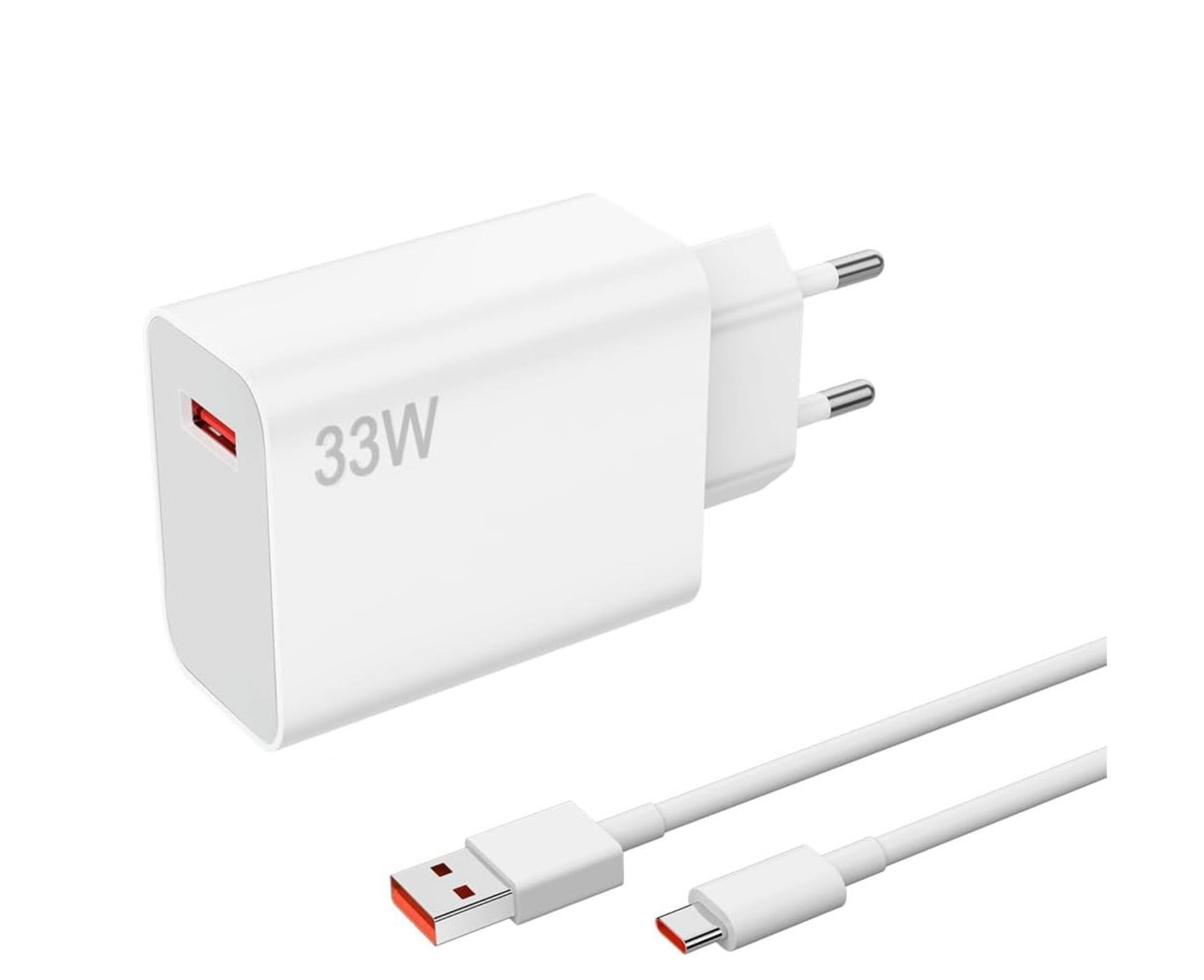 Chargeur Secteur Xiaomi Mi Turbo 33W avec Câble USB Type-C