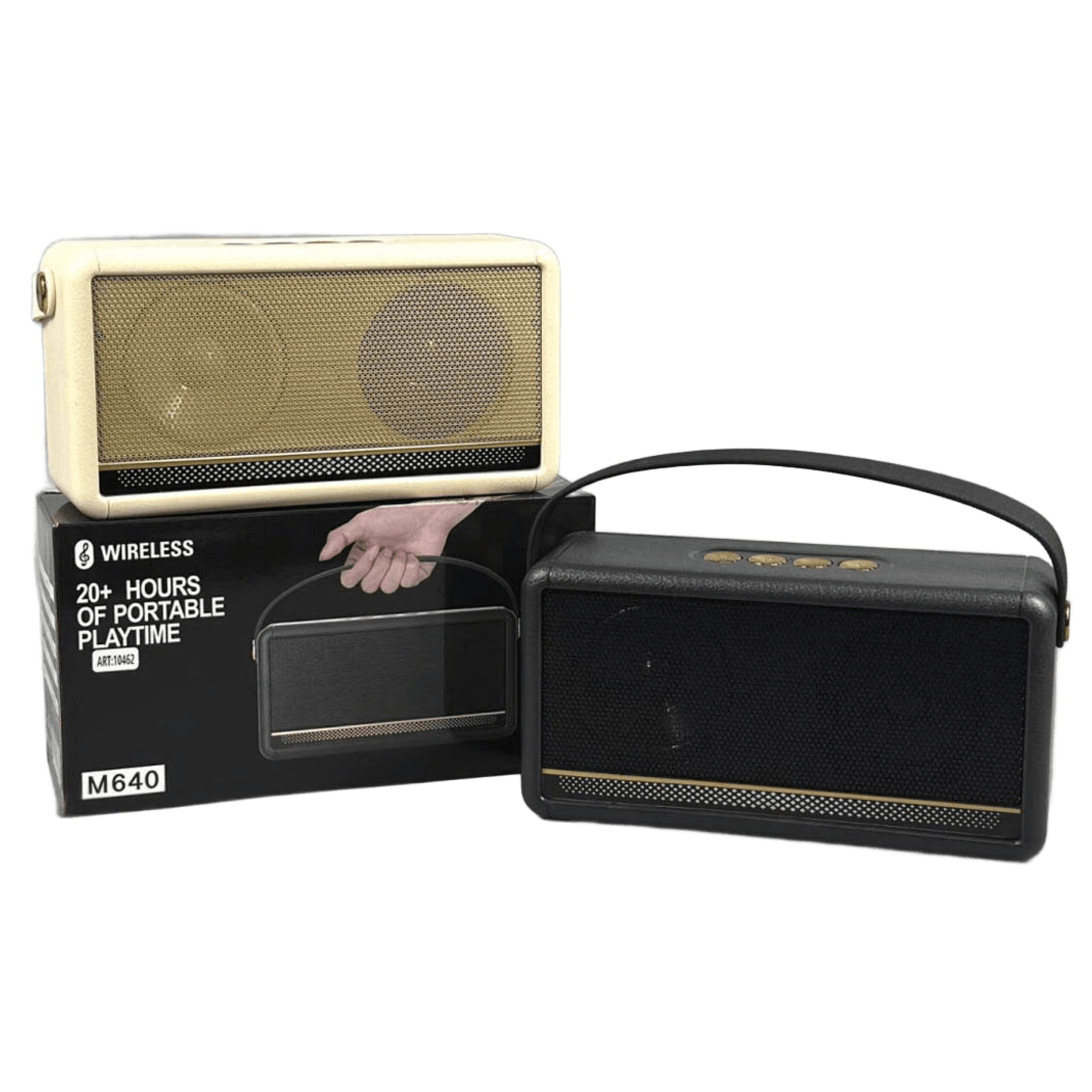 Enceinte Bluetooth Portable M640 15W avec Éclairage RGB
