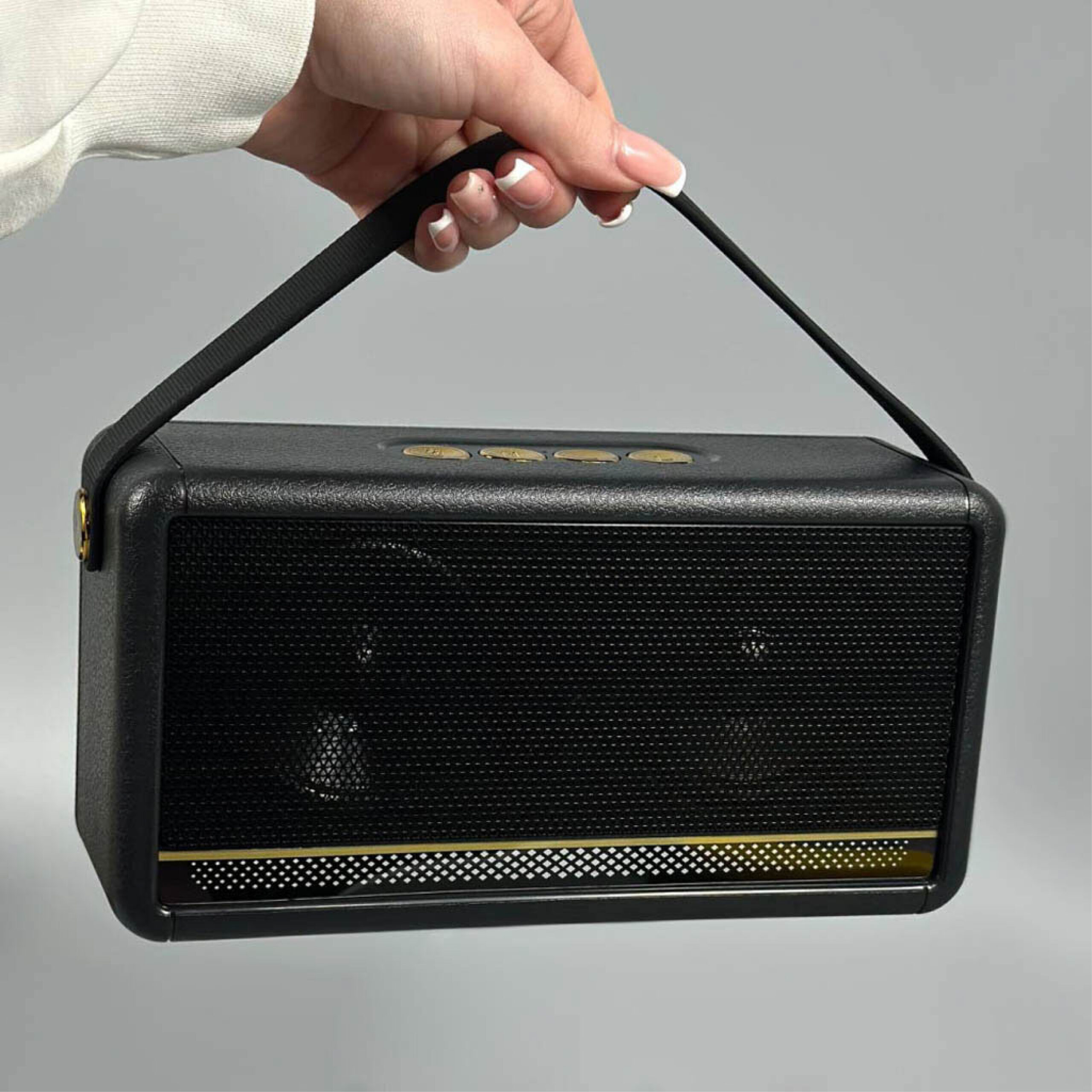 Enceinte Bluetooth Portable M640 15W avec Éclairage RGB – Image 5