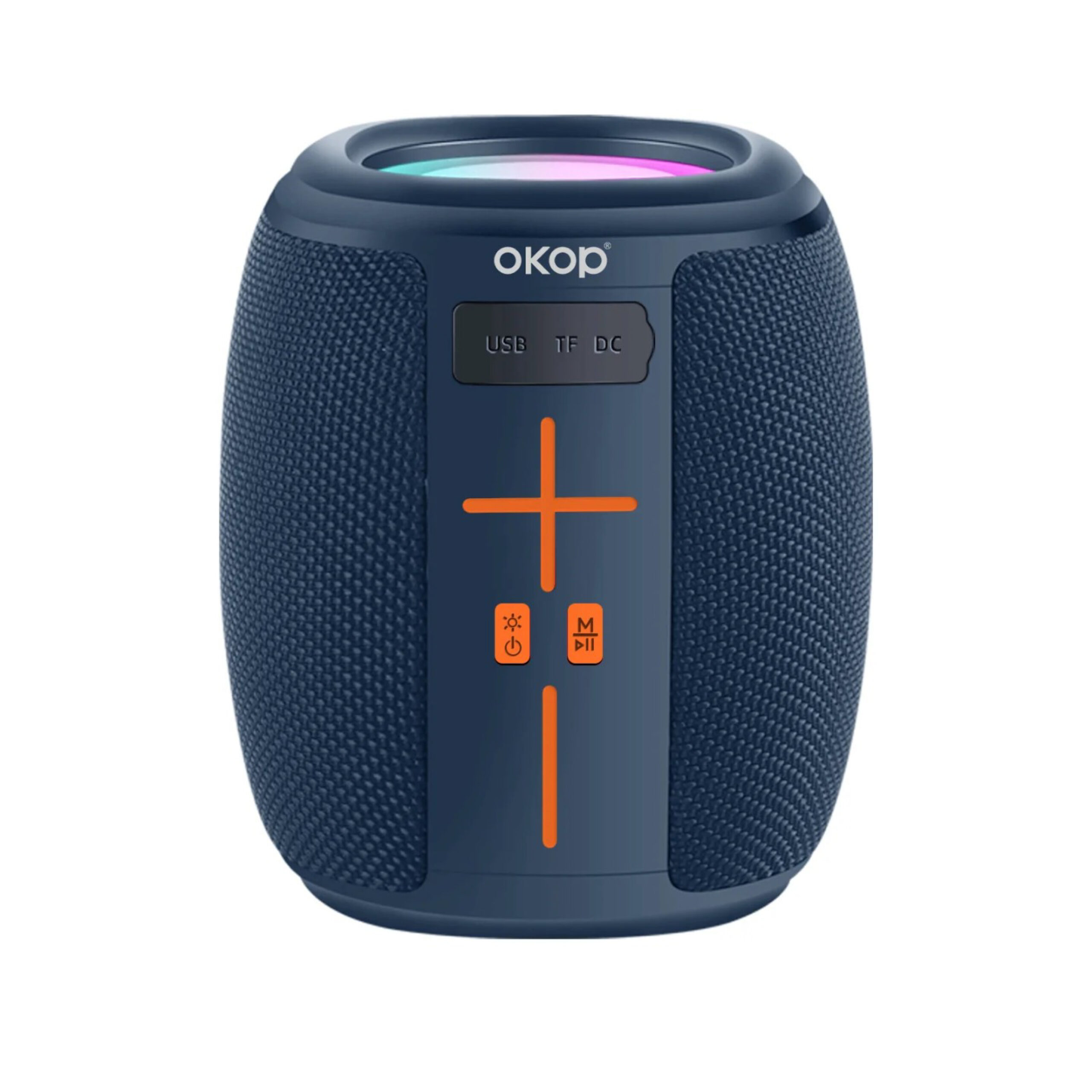 Enceinte Bluetooth Portable OKOP KP-539 avec Éclairage LED – Image 2