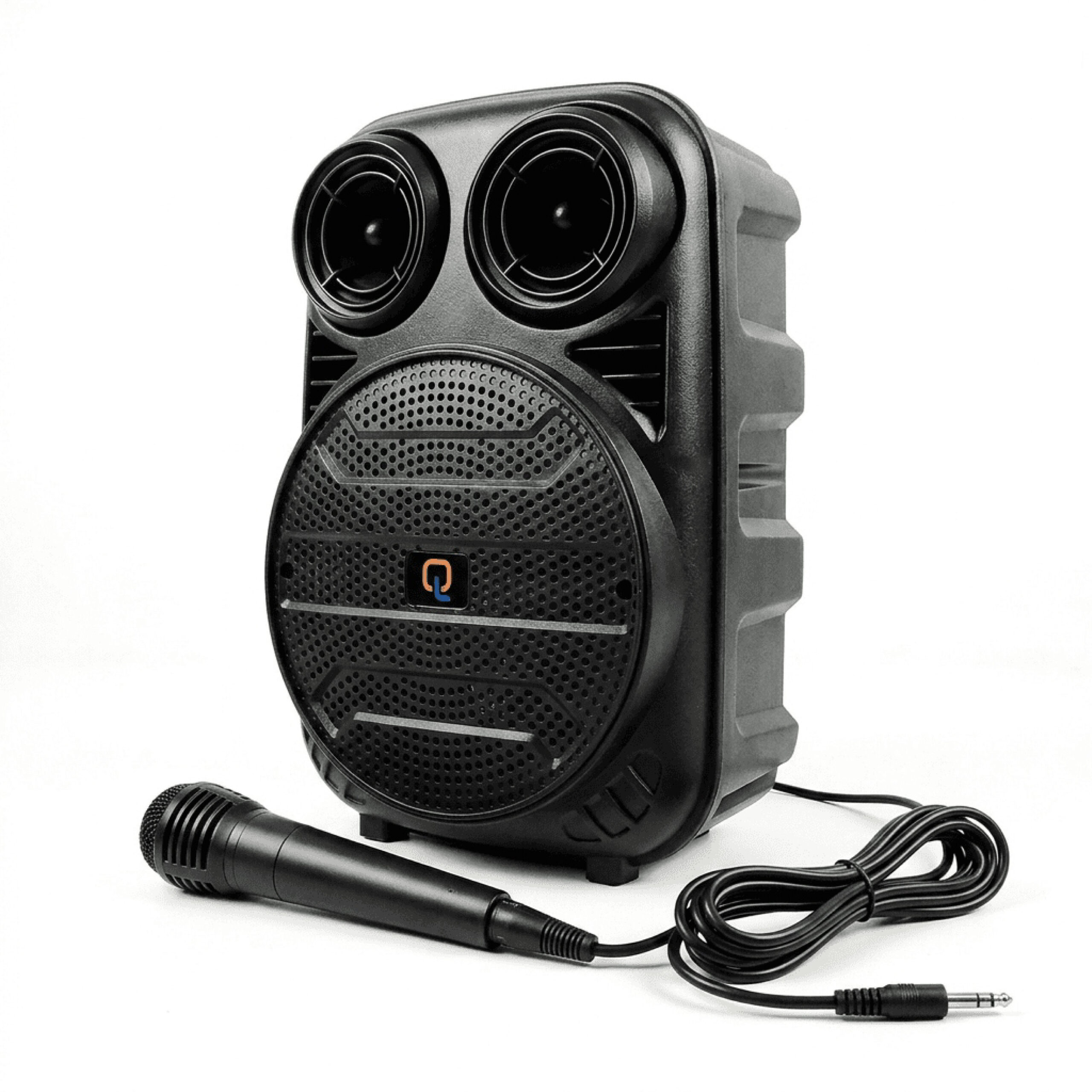 Haut-Parleur Bluetooth Portable QL-602 6,5" 10W avec Microphone
