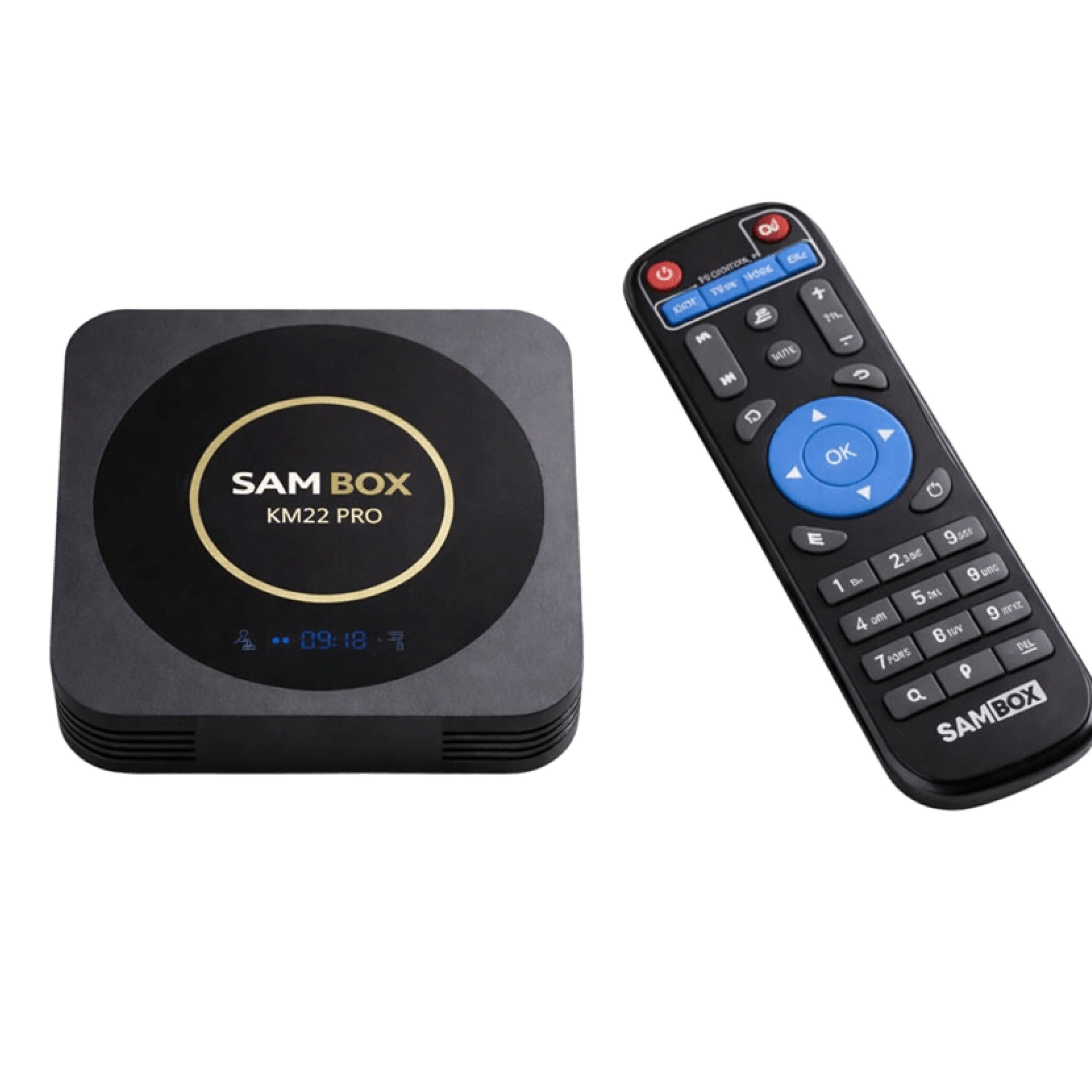 Box Android SAMBOX KM22 Pro + 12 Mois Alpha IPTV – Image 2