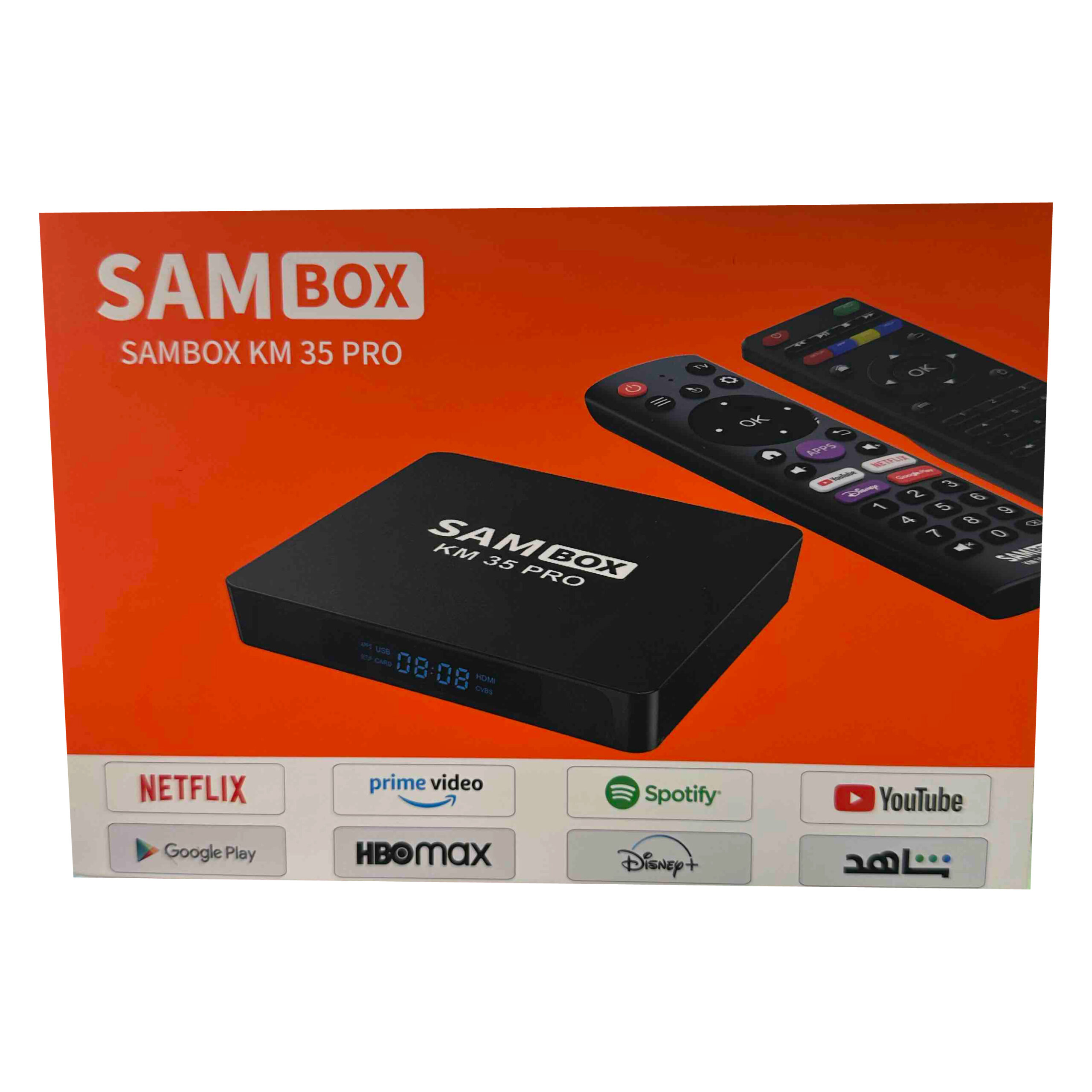 Box Android Sambox KM 35 Pro – 2GB/16GB UHD 4K – Image 3