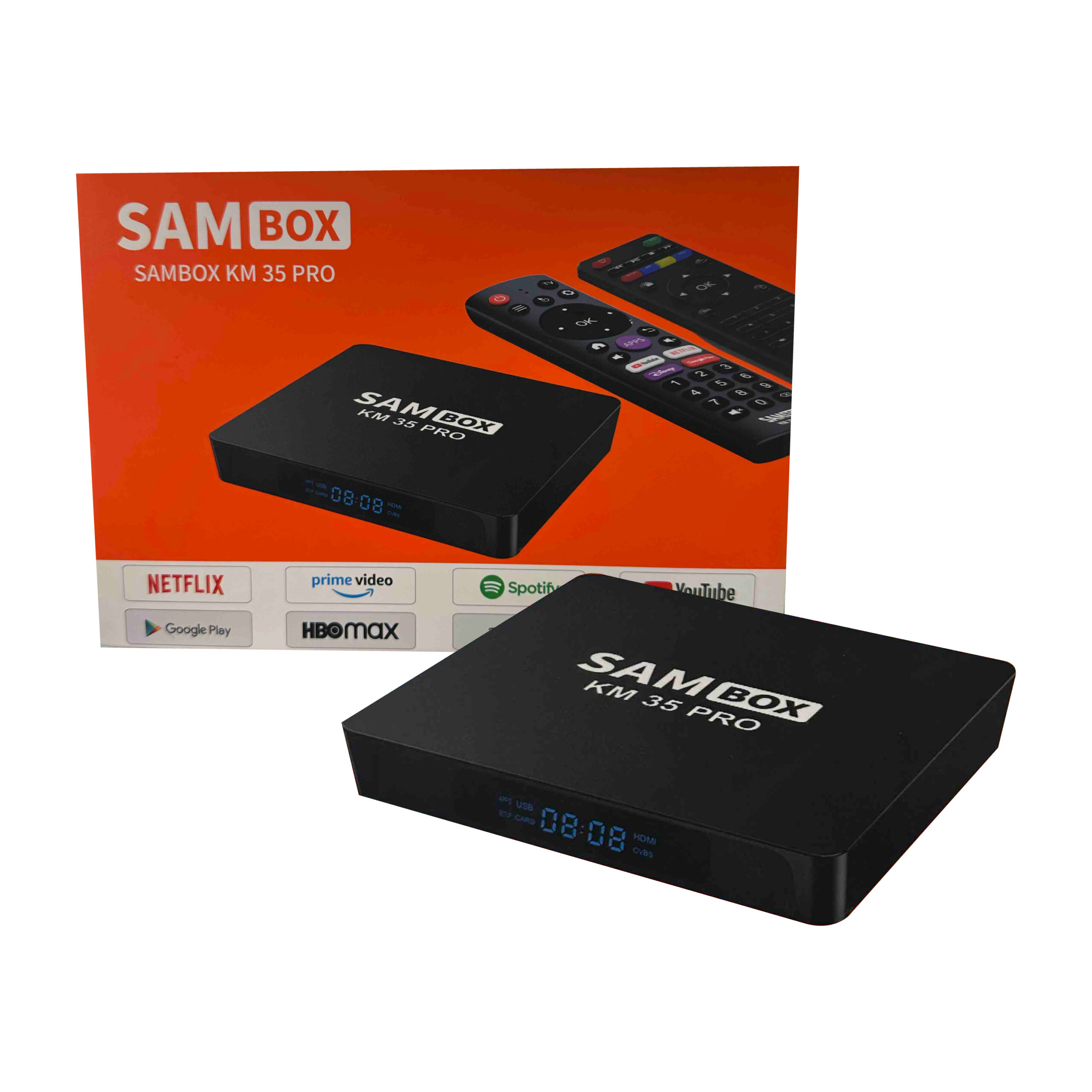 Box Android Sambox KM 35 Pro – 2GB/16GB UHD 4K