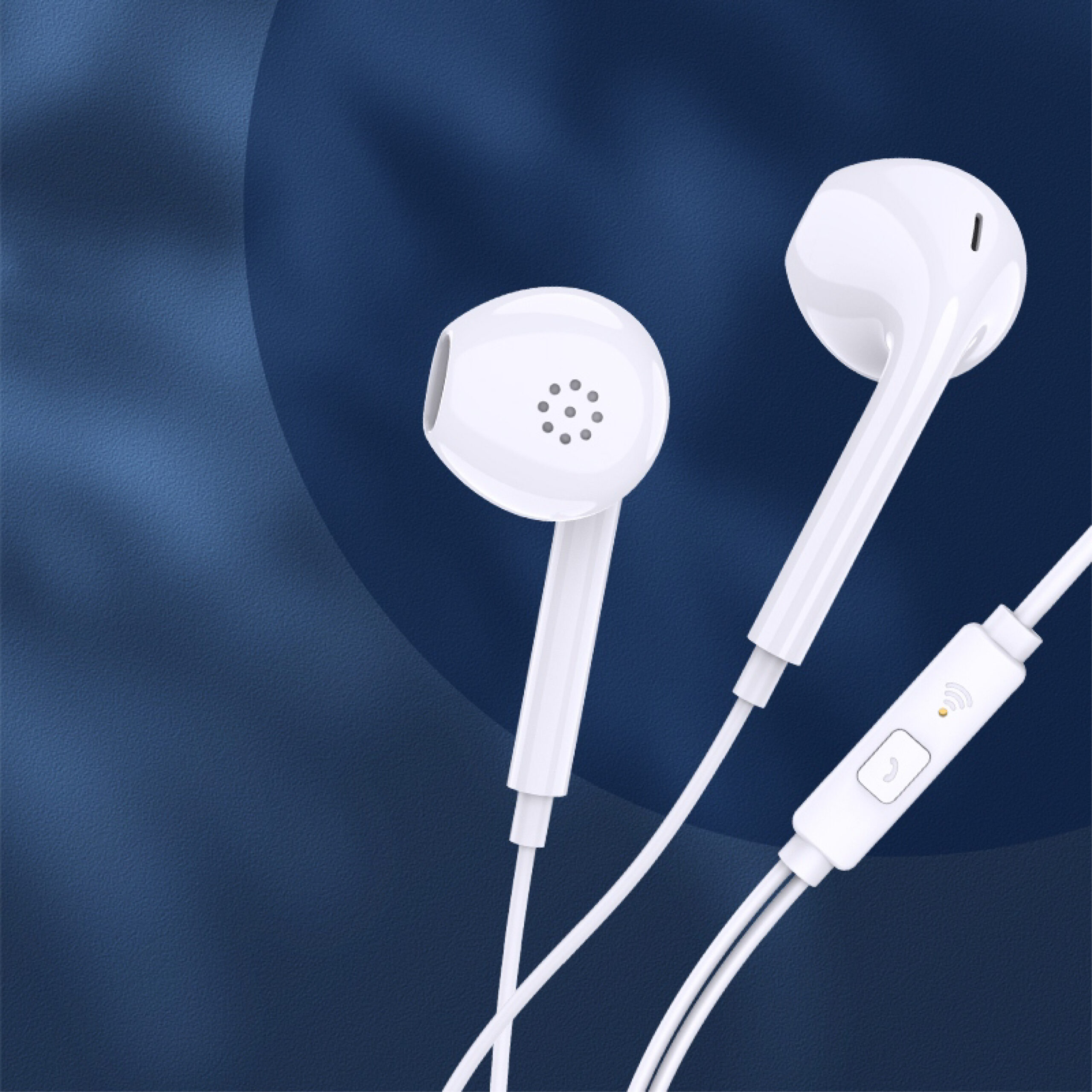 Écouteurs Filaires KAKUSIGA KSC-848 Jack 3.5mm avec Micro – Image 3